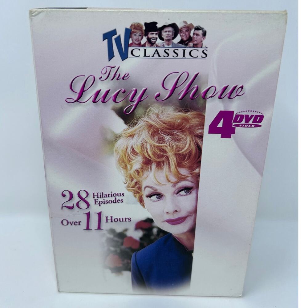 Platinum Disco TV Classics The Lucy Show 4 DVD Video Set 28 Hilarious Episodes